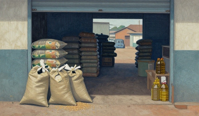 Osogbo residents loot warehouse after food scheme closure