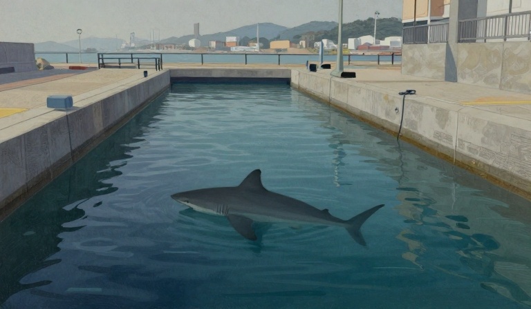 Trapped Busan shark draws 600,000 visitors, named ambassador