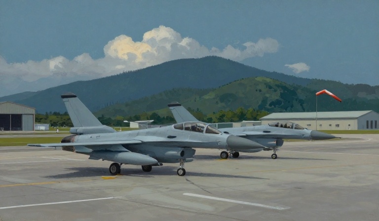 Taiwan Receives First Two F-16V Block 70 Fighters