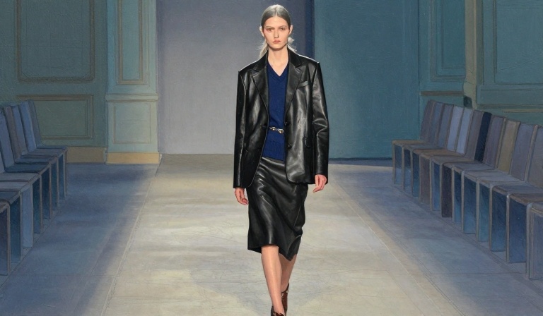 Olivia Colman Makes Runway Debut at Miu Miu Show