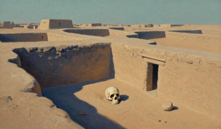 Skull injuries support theory of sacrifice near royal tombs