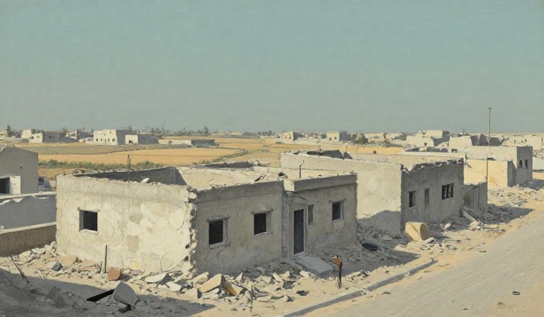 Satellite images show continued demolition in Gaza