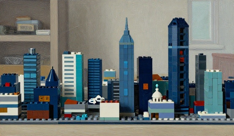 LEGO Announces 1,261-Piece Marvel Skyline Set