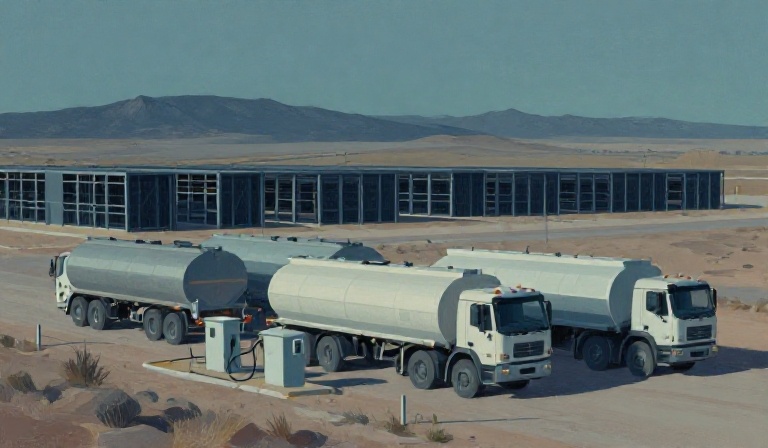 Oracle weighs trucked gas for delayed New Mexico campus