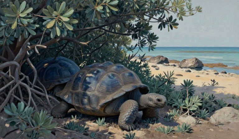 Study estimates nearly 183,000 Aldabra giant tortoises