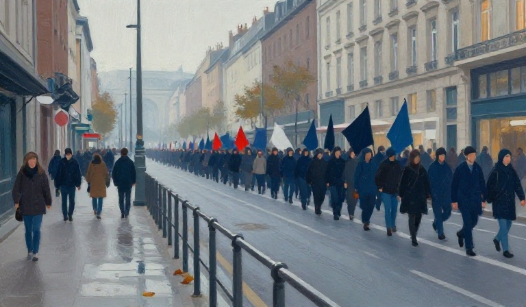 30,000 Join Brussels Anti-Austerity March Amid Clashes